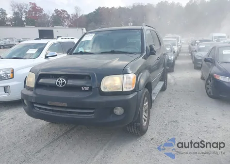 2007 Toyota Sequoia Sr5 V8 из США, поврежденный, VIN 5TDZT34A87S296749
